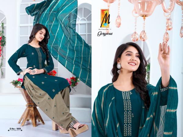 Master Gorgeous Fancy rayon Ready Made Dress Collection